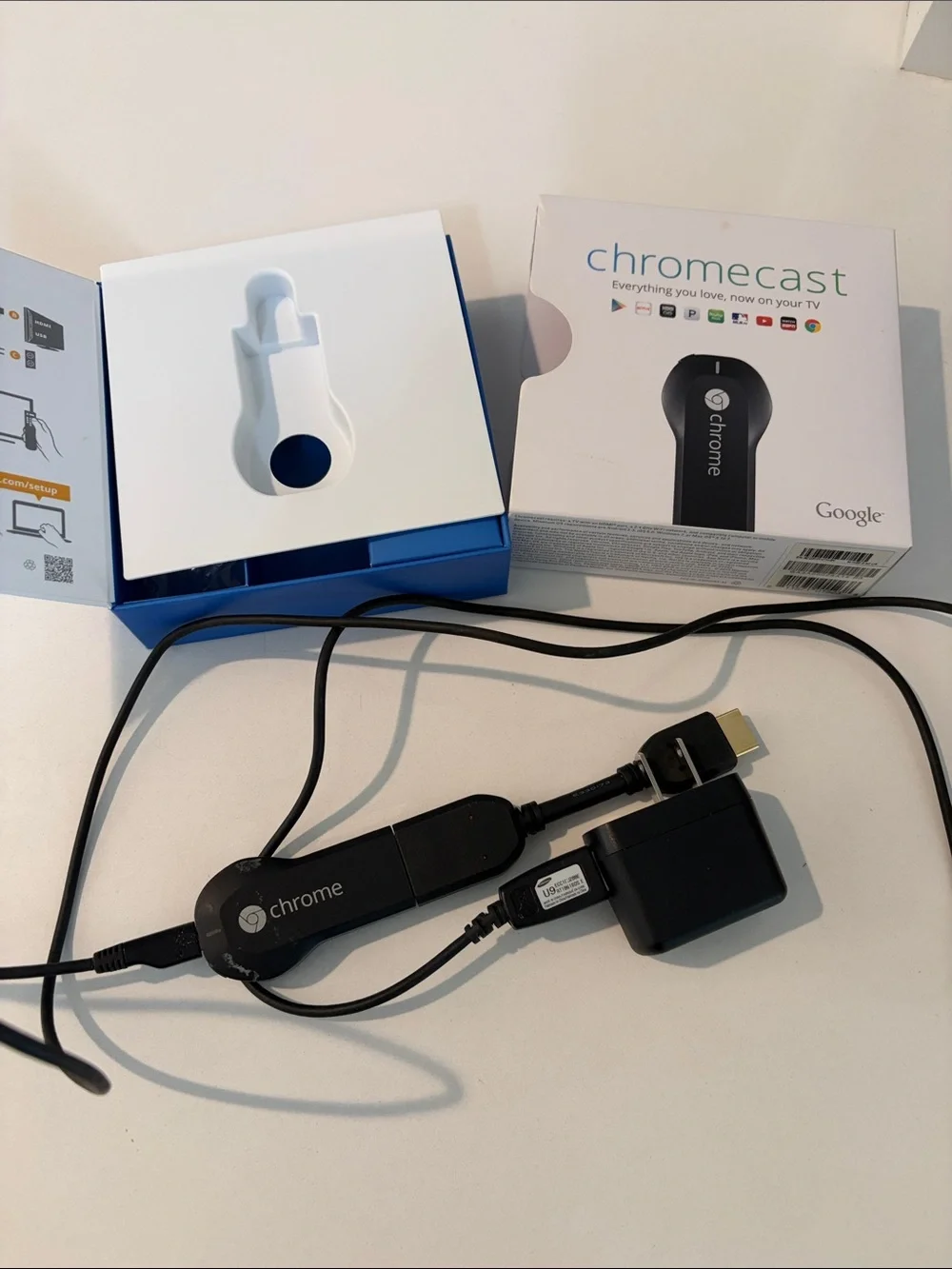Google Chromecast HDMI Streaming Stick in Black